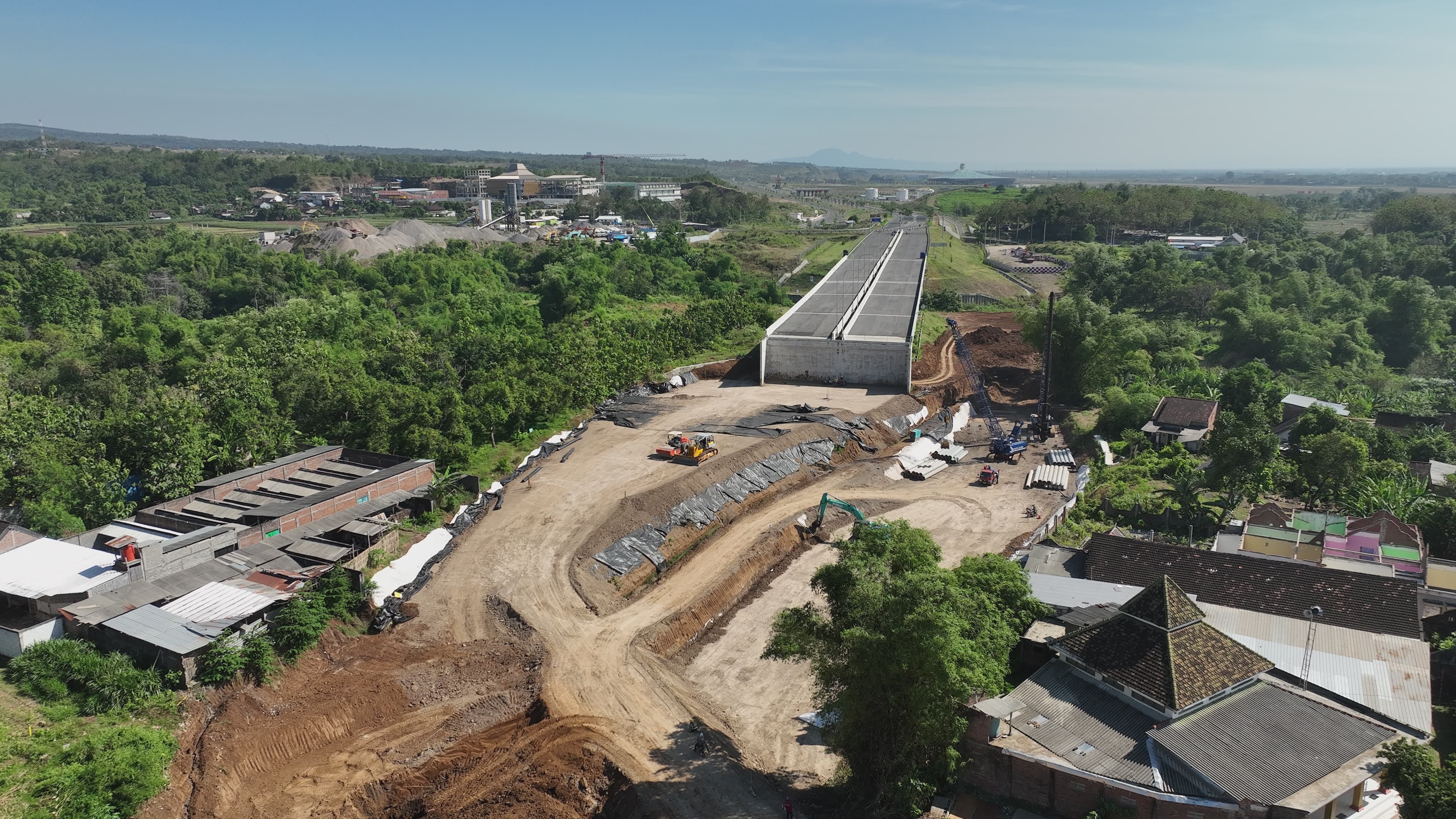 Projects — aerial infrastructure view